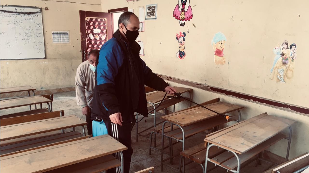 تعقيم اللجان
