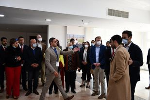 المدينة الشبابية تستضيف وفدا من مساعدين وأعضاء الكونجرس