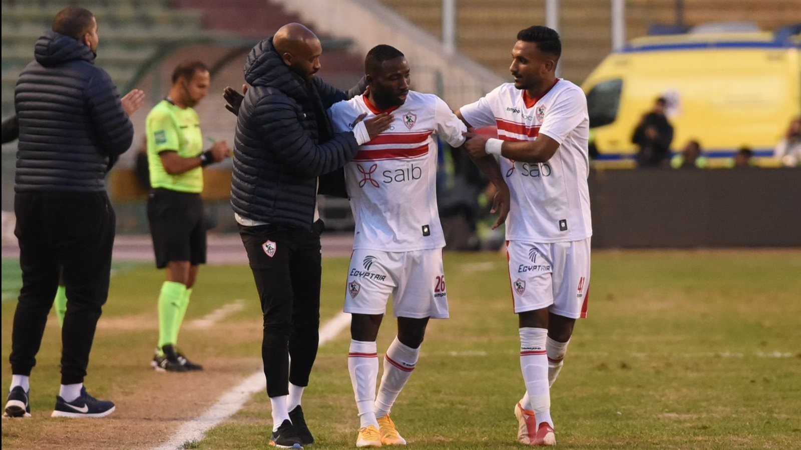 لقاء سيراميكا كليوباترا والزمالك 