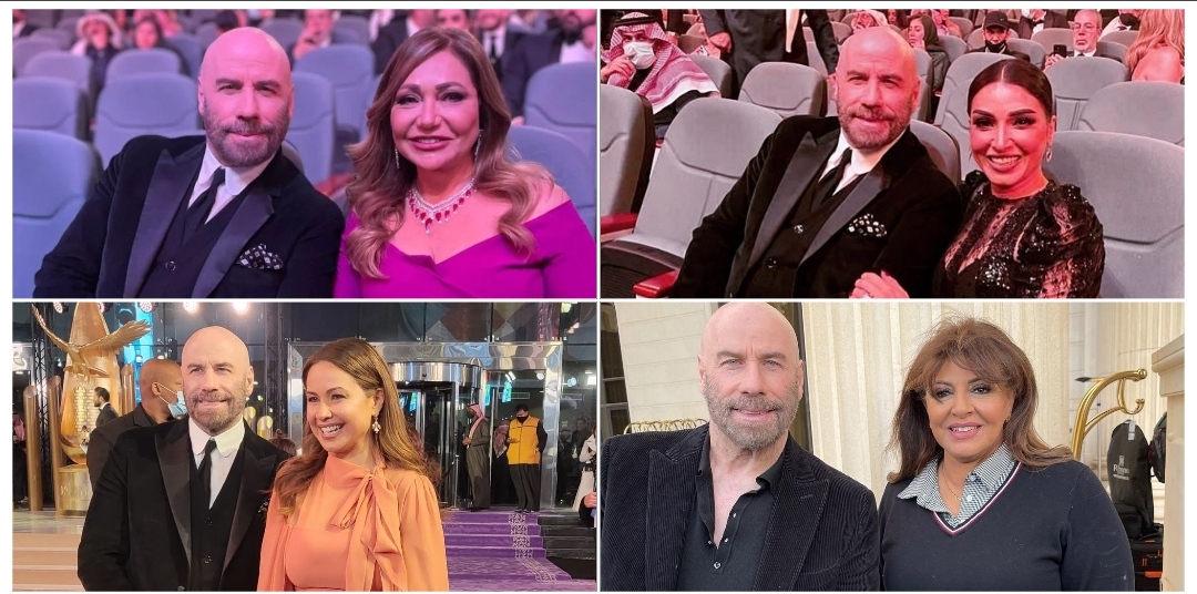 نجوم الفن وجون ترافولتا