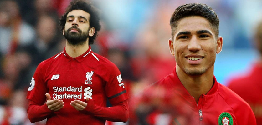 أشرف حكيمي - محمد صلاح 