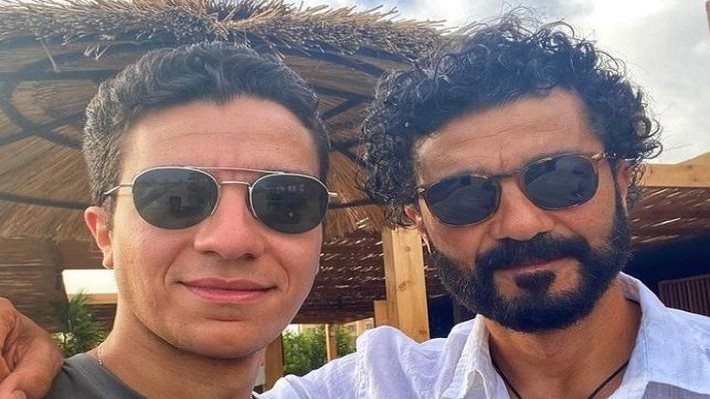خالد النبوي وابنه