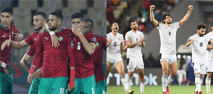 مباراة مصر والمغرب