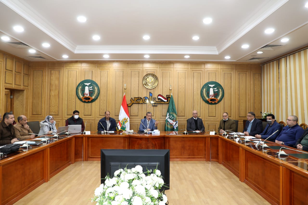 اجتماع محافظ المنوفية