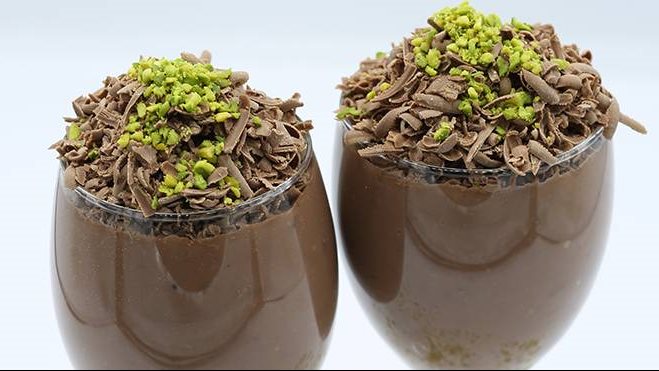 رز باللبن بشيكولاتة البندق