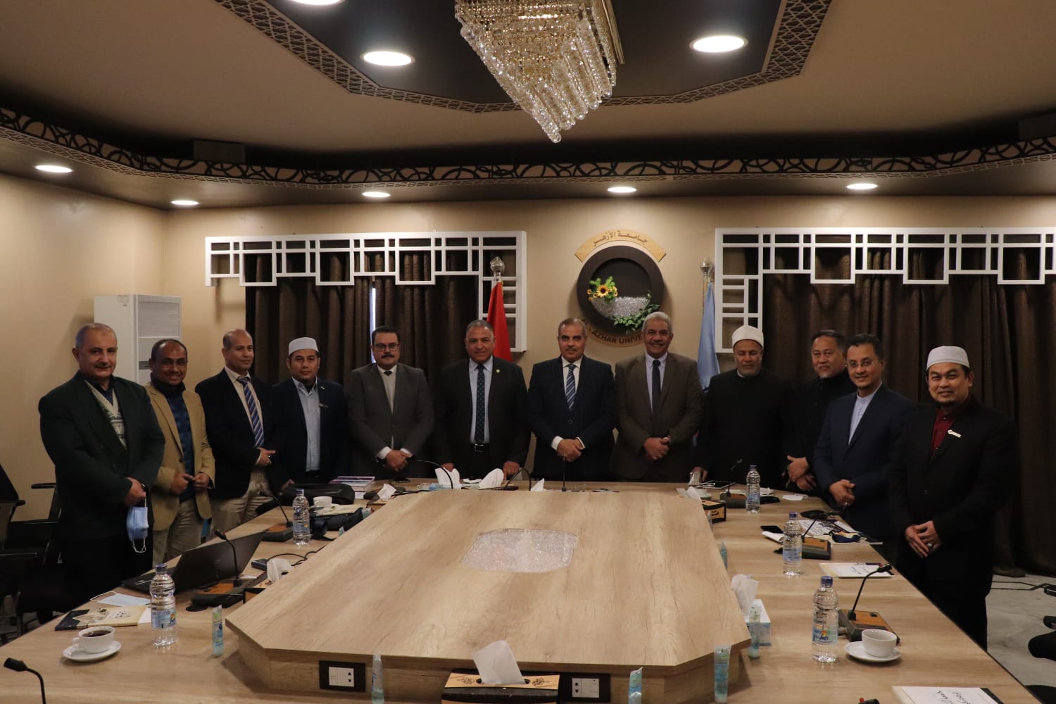 وفد ماليزيا في جامعة الأزهر وفد ماليزيا في جامعة الأزهر