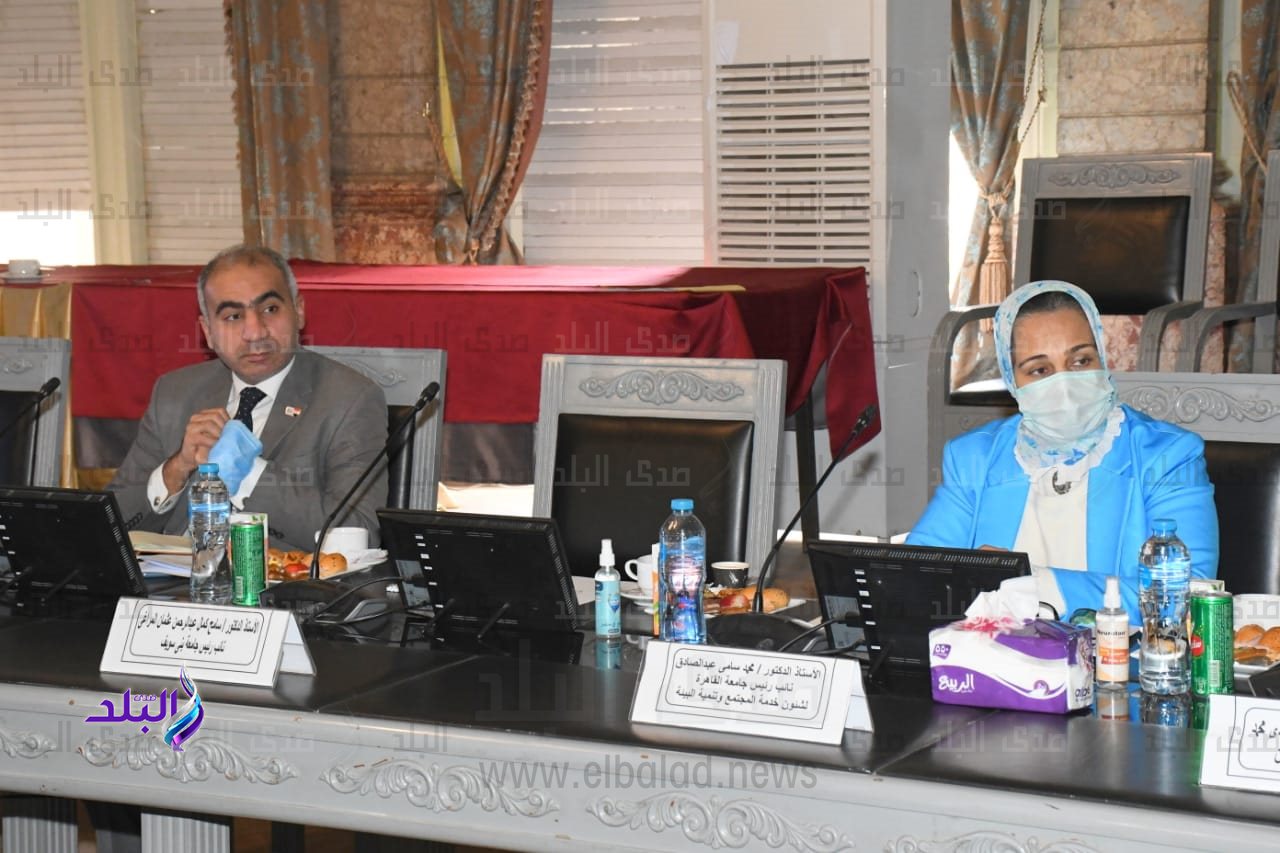 جامعة عين شمس تشهد الاجتماع الأول لتجمع جامعات القاهرة الكبرى لخدمة المجتمع وتنمية البيئة 