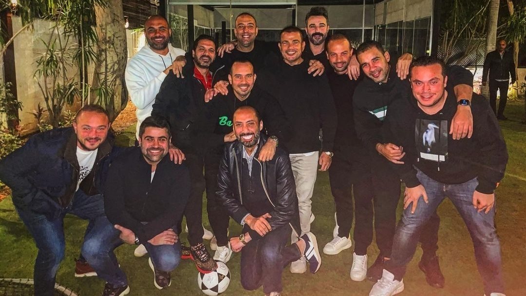 عمرو دياب وميدو