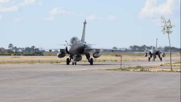 صورة من التدريب