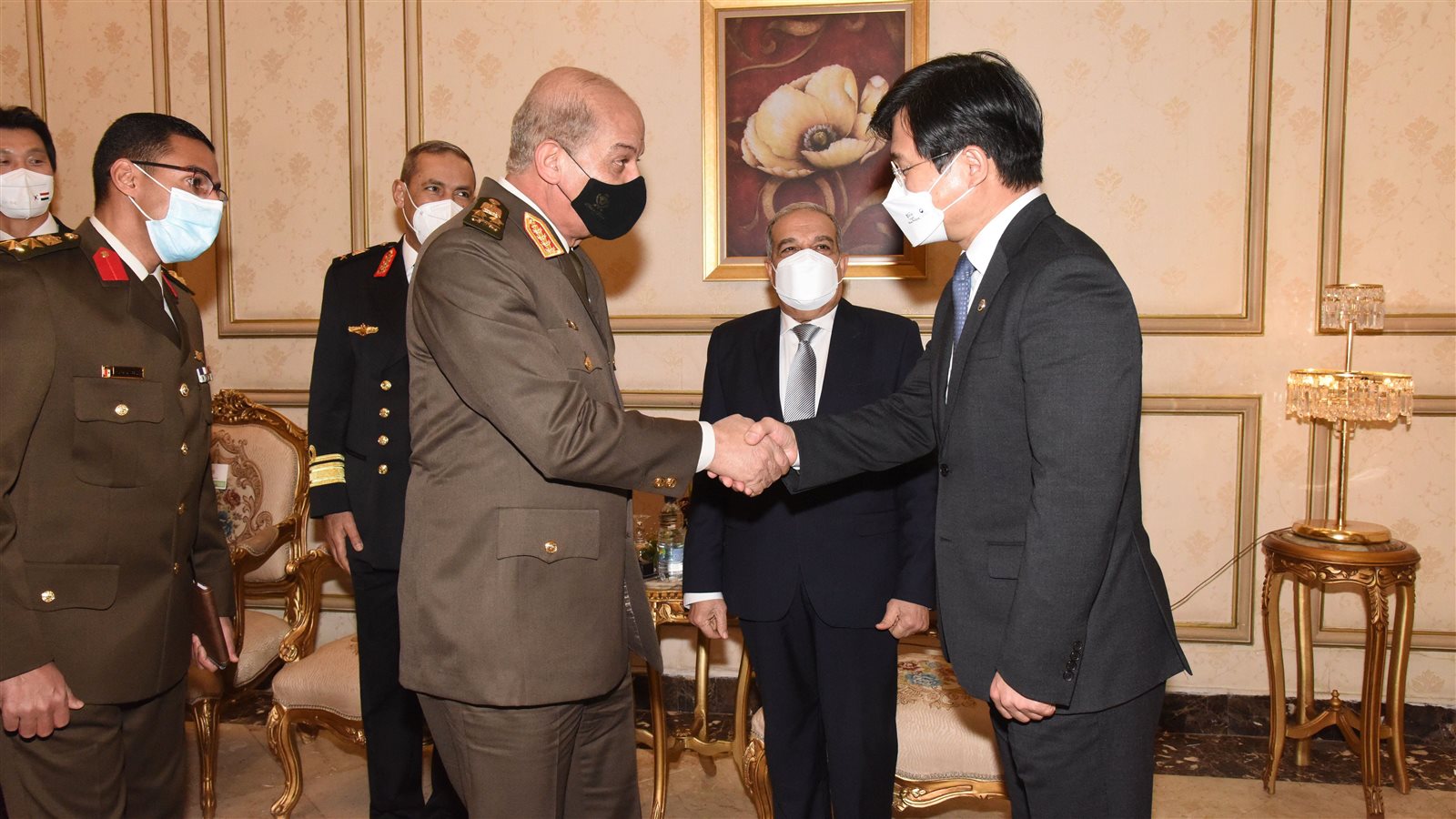 الفريق أول محمد زكي وزير الدفاع