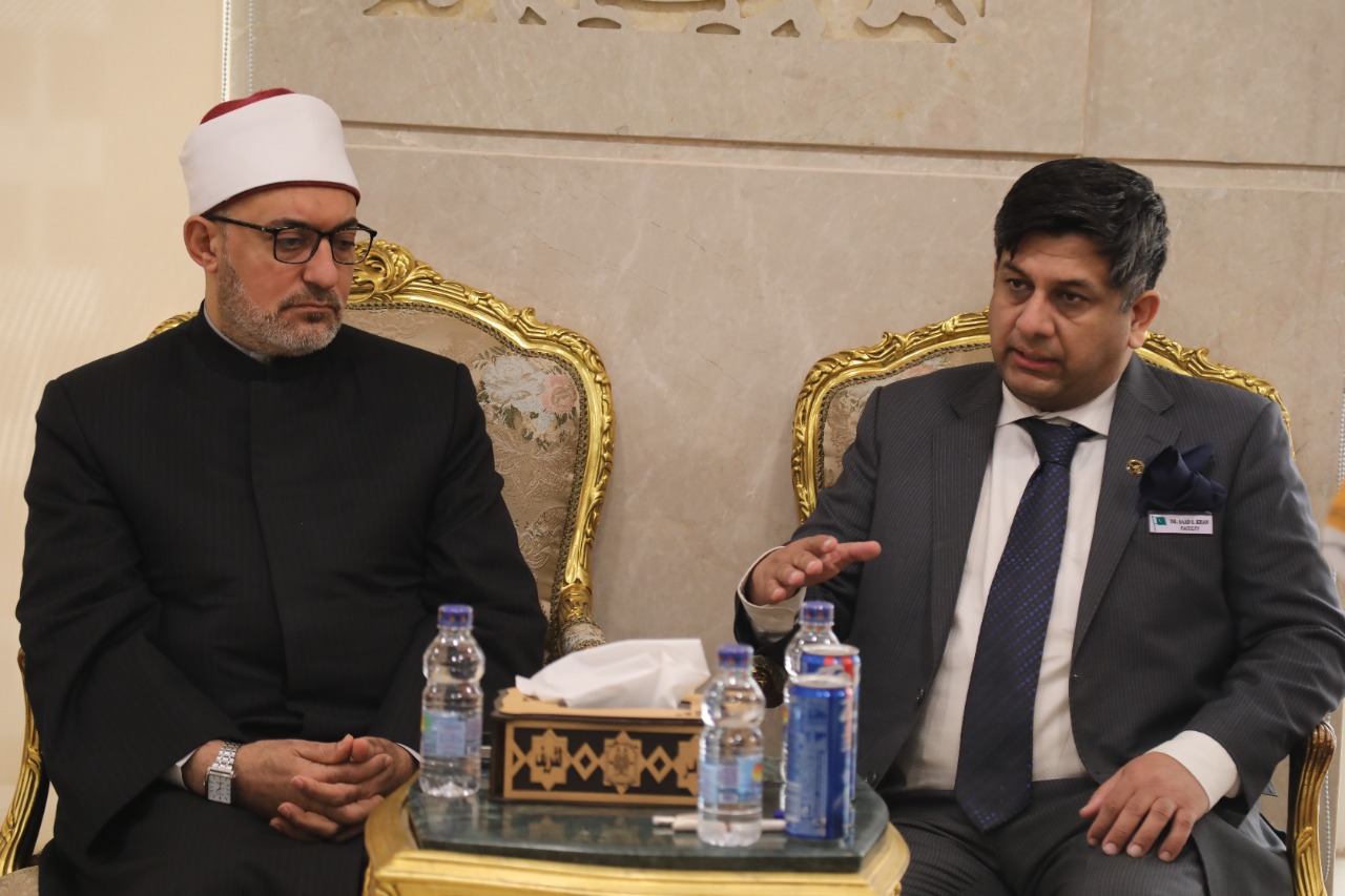 أمين مجمع البحوث الإسلامية ووفد باكستان