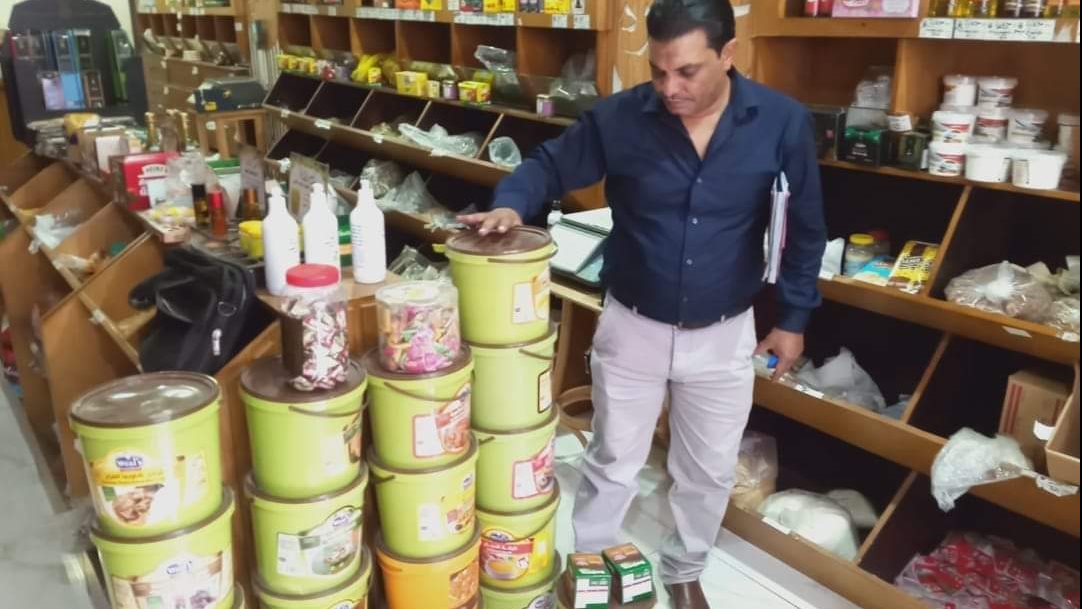 حملات علي الأسواق بدمياط 