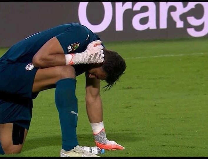 محمد أبو جبل حارس مرمى منتخب مصر