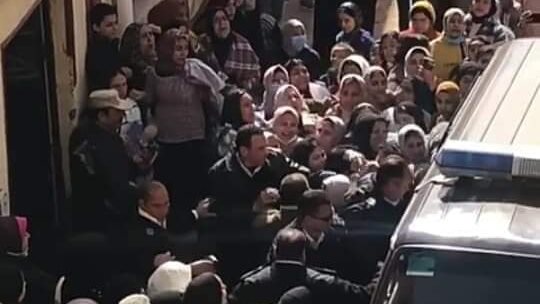 الإعتداء على معلمة السنبلاوين