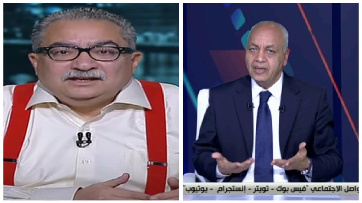 مصطفى بكرى وإبراهيم عيسى