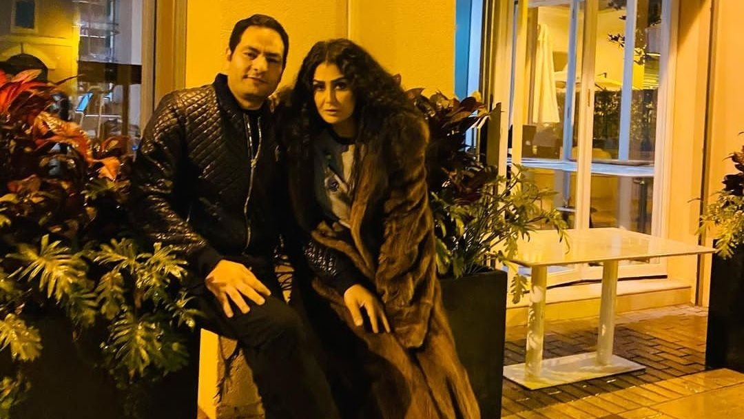 غادة عبد الرازق وزوجها