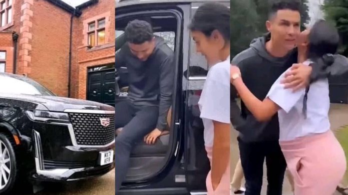 جورجينا تهدي كريستيانو رونالدو سيارة جديدة بمناسبة ميلاده .. جورجينا تهدي كريستيانو رونالدو سيارة جديدة بمناسبة ميلاده ..
