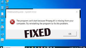 Fix Ffmpeg.dll is Missing Error in 5 Easy Ways
