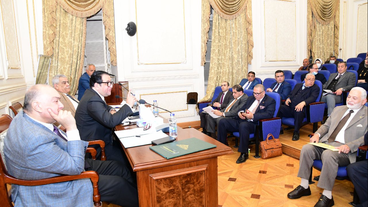 لجنة النقل خلال إجتماعها اليوم 