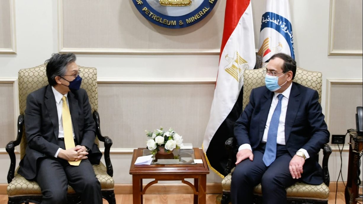 مباحثات مصرية يابانية