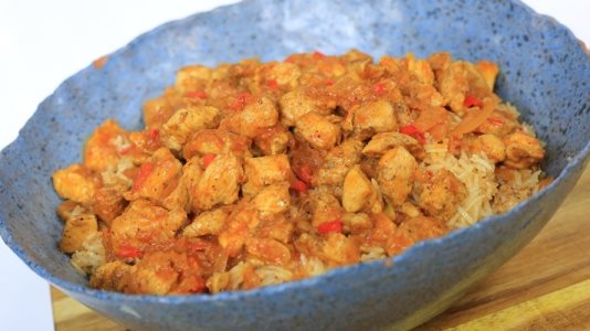 طريقة عمل أرز هندي بالدجاج 