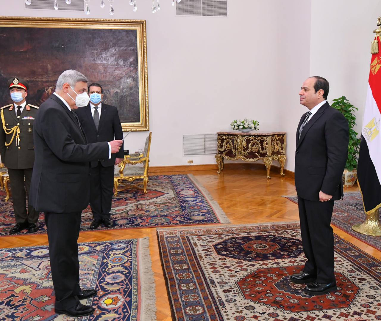 المستشار بولس فهمي يؤدي اليمين