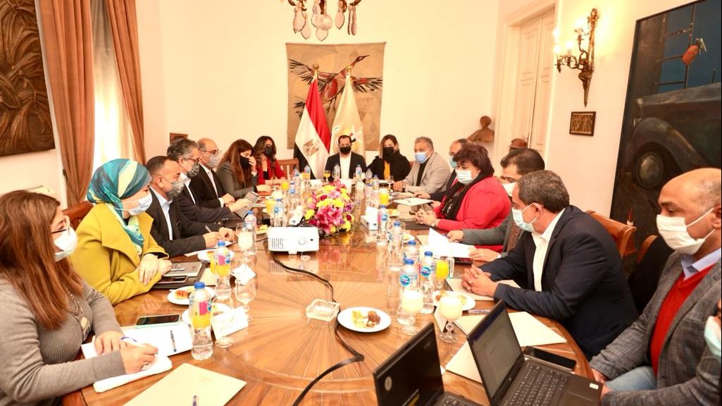 وزيرة الثقافة الدكتورة إيناس عبد الدايم