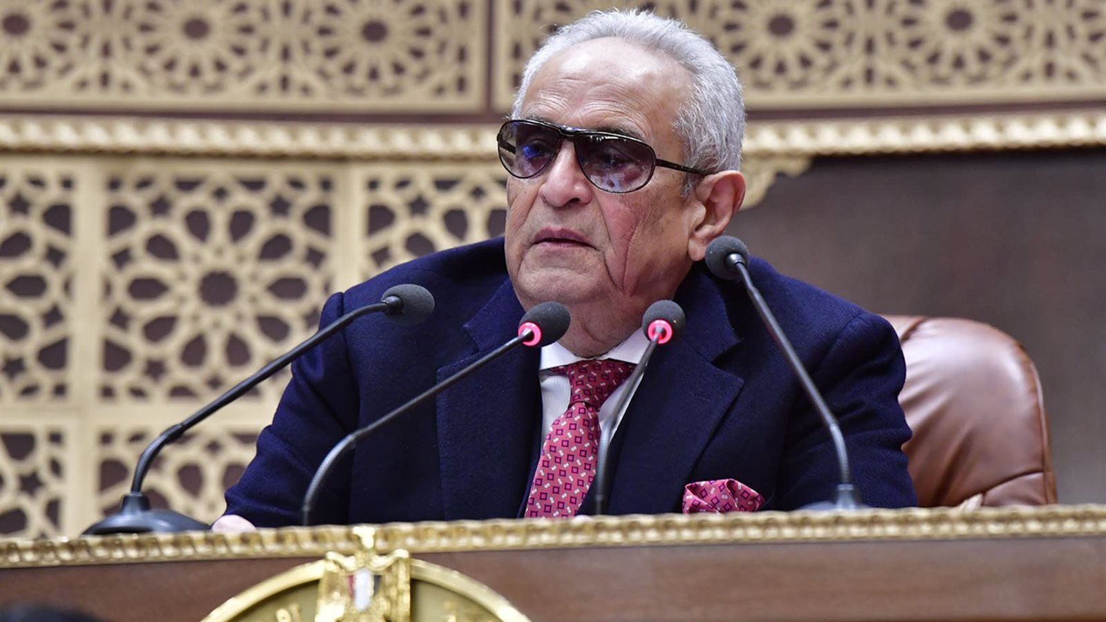 المستشار بهاء أبو شقة ، وكيل مجلس الشيوخ