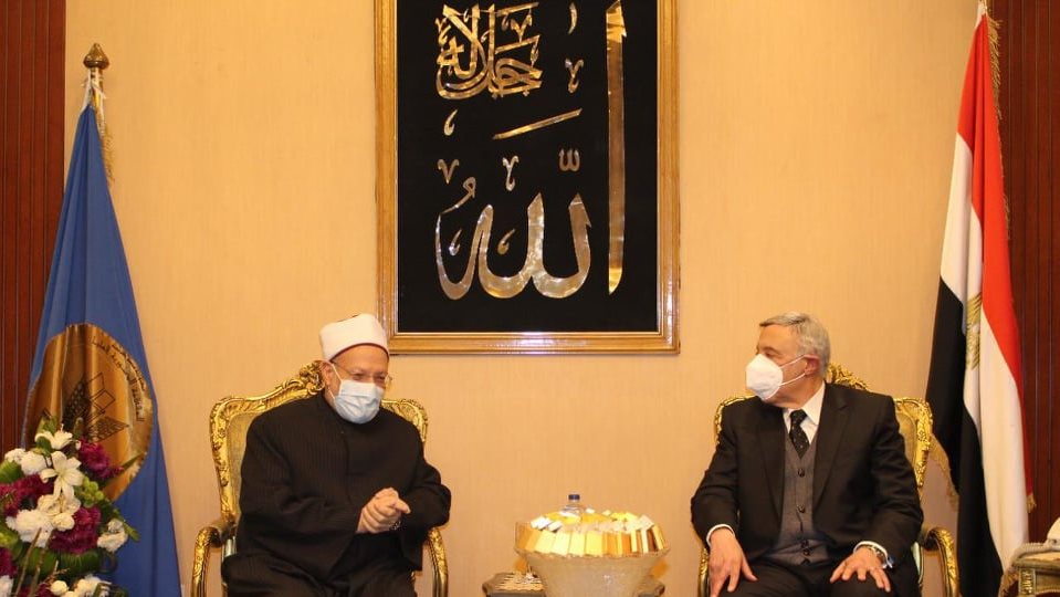مفتي الجمهورية ورئيس المحكمة الدستورية المستشار بولس فهمي 