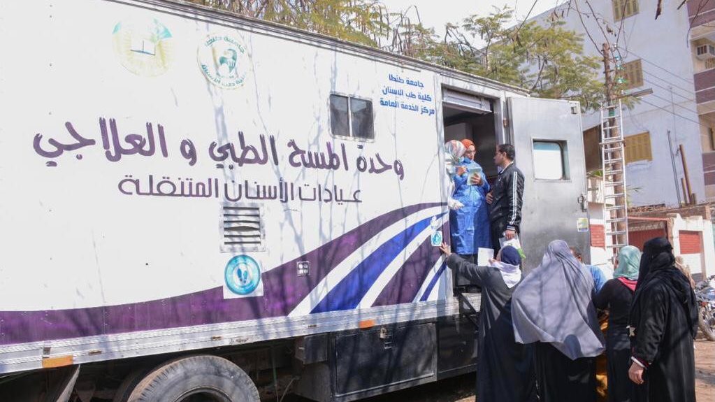جامعة طنطا : الكشف على 1337 مواطنًا بزفتى ضمن "حياة كريمة"