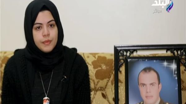 زوجة الشهيد البطل أحمد شبراوي