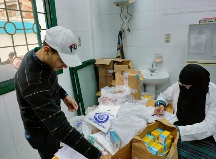 جانب من القافلة