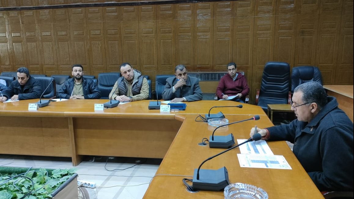 اجتماع للتنسيق بين اجهزة المرافق في سيناء 