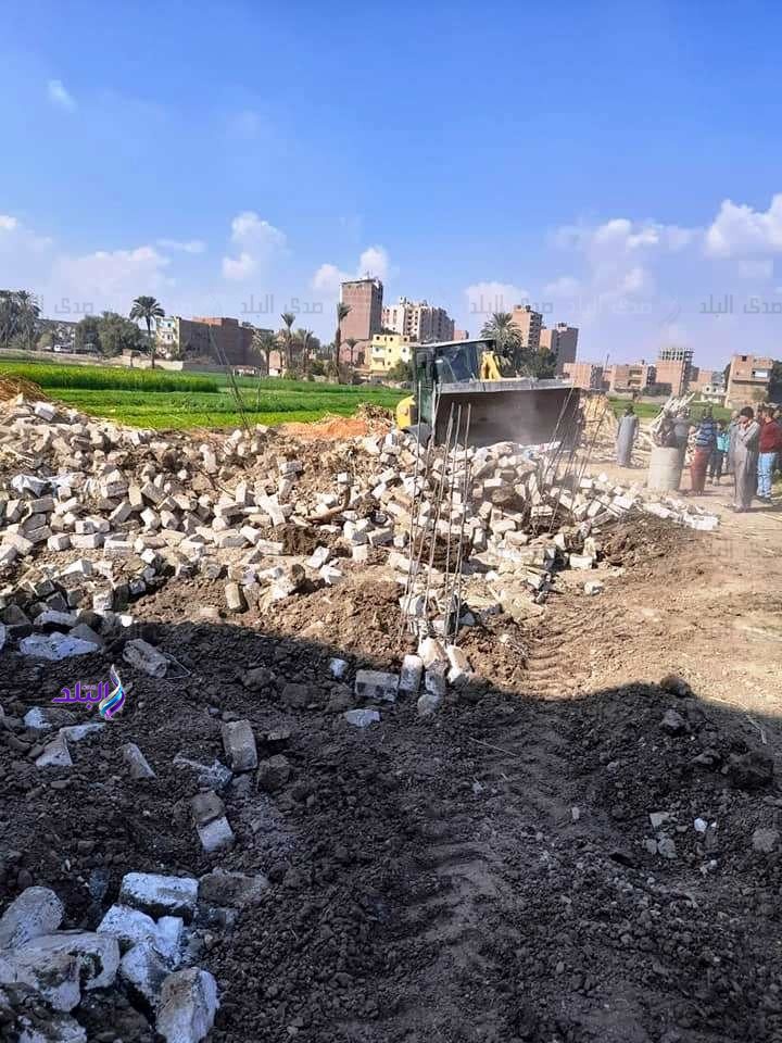إزالة التعديات بسوهاج
