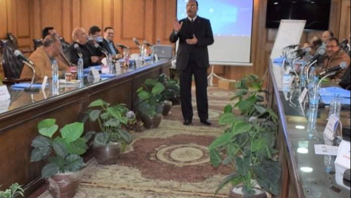 جانب من التدريب علي تأهيل القيادات بالعريش