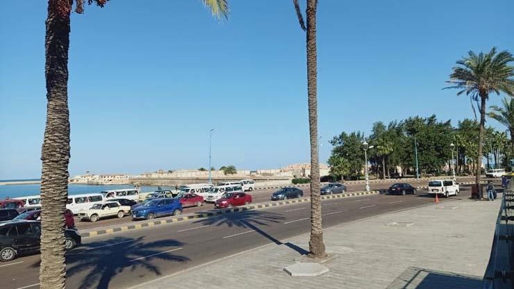جو مشمس في الإسكندرية
