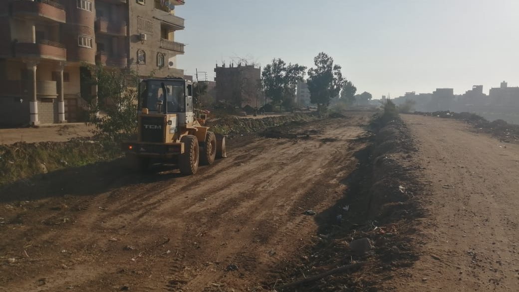 كورنيش ومحور مروري جديد بالمحلة الكبرى بطول ٥٣٠٠ متر.