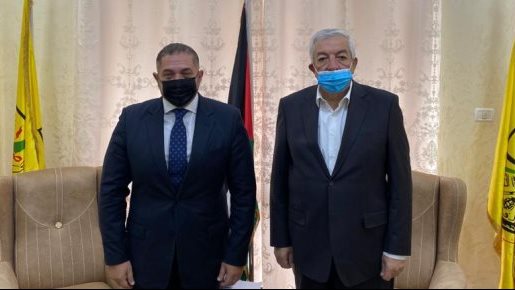 العالول مع السفير المصري