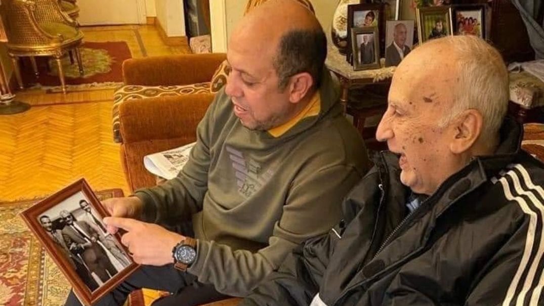 احمد سليمان والراحل احمد مصطفي