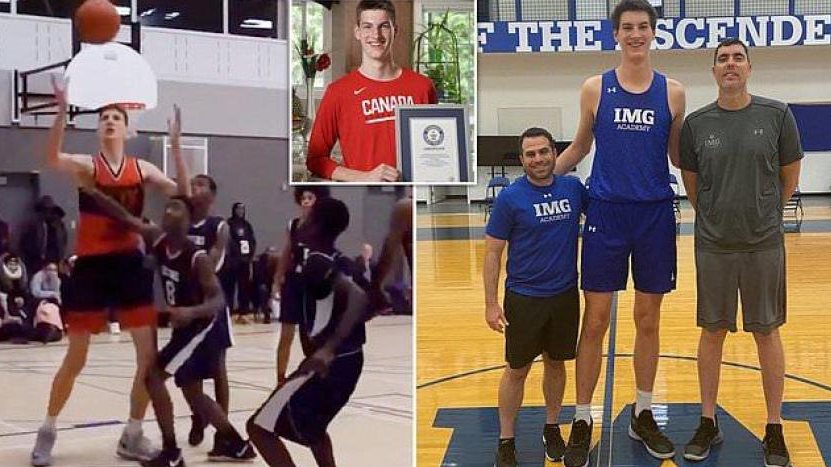 أطول مراهق في العالم