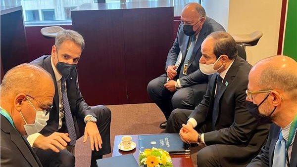 الرئيس السيسي ورئيس الوزراء اليوناني الرئيس السيسي ورئيس الوزراء اليوناني