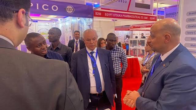 الجناح المصري فى معرض med expo Africa 