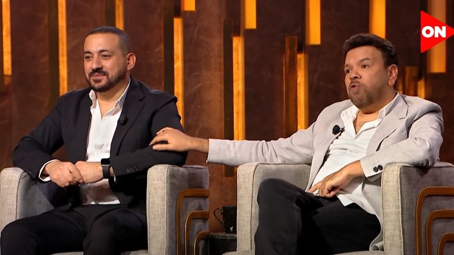 المطرب خالد عجاج والمطرب محمد دياب