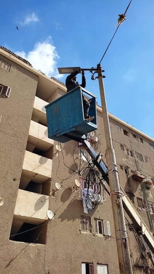 تركيب كشافات بسوهاج