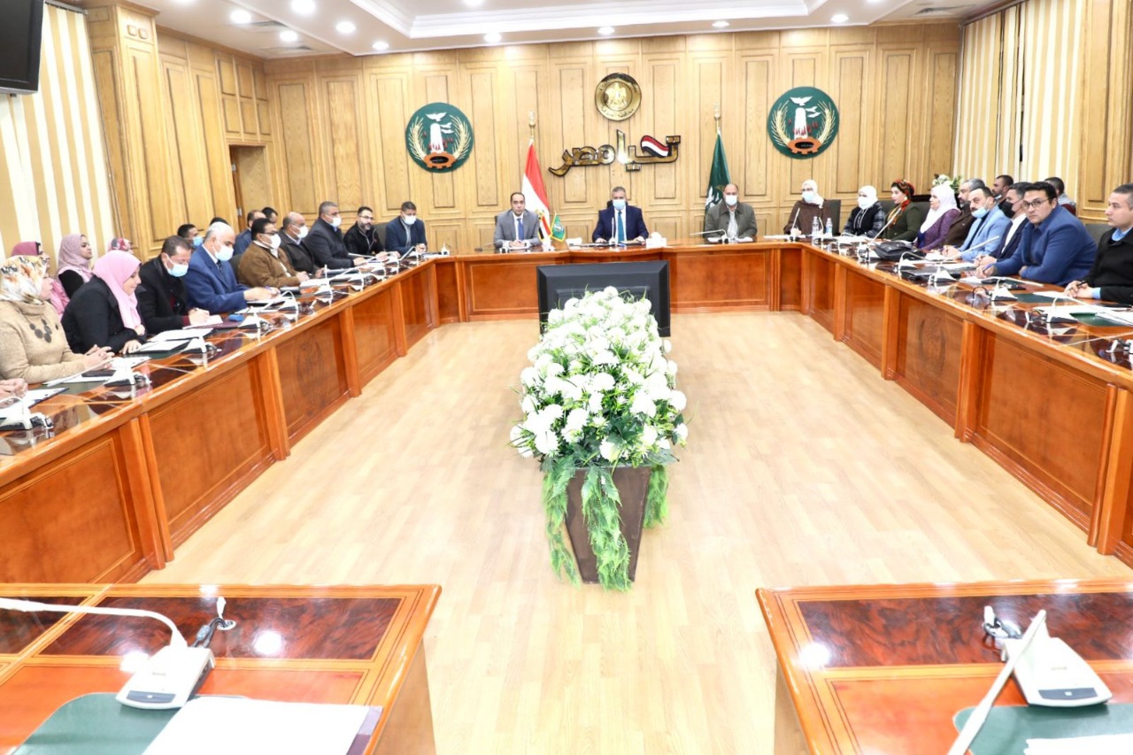 اجتماع محافظ المنوفية