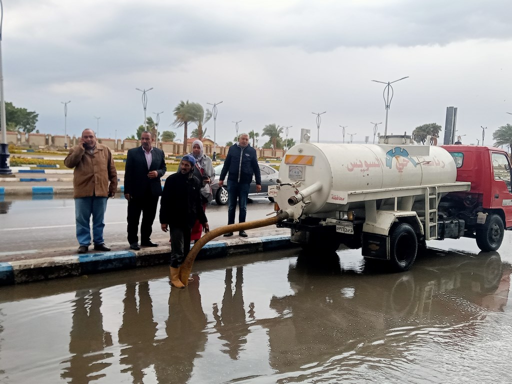شفط مياه الأمطار 
