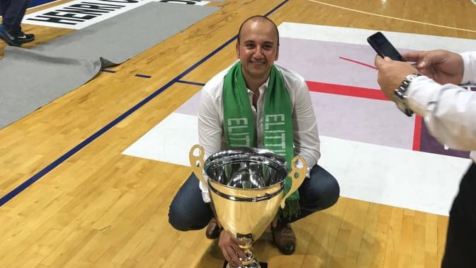  أحمد عبد المجيد المشرف العام على كرة السلة 