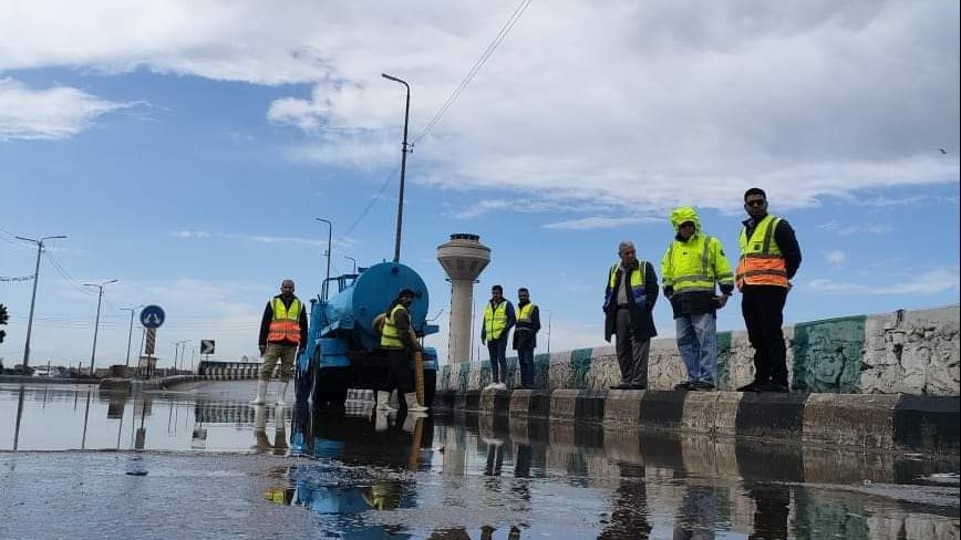 رفع مياه الأمطار