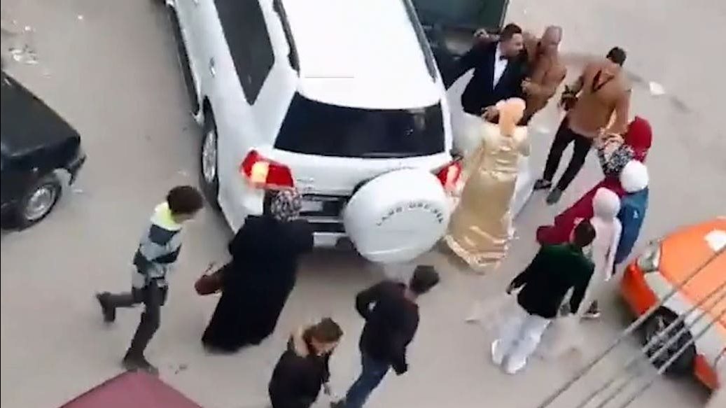 مشهد ضرب عروس الإسماعيلية 