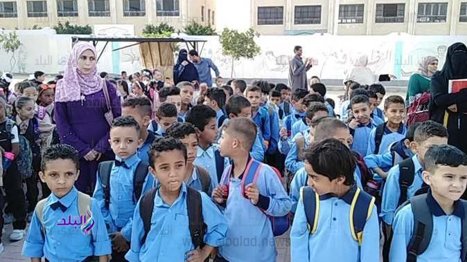 بدء الترم الثاني في المدارس